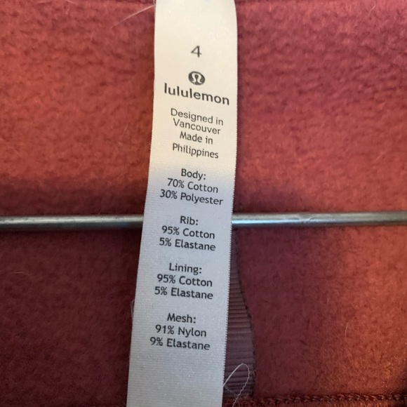 Lululemon 🍋 Scuba hoodie- Size 4 - Picture 2 of 4